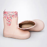 LSB Ms. Pinklily Taylor, flexible Rubber Rain Gumboots for Toddlers & Kids