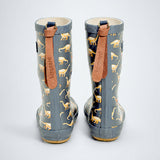 LSB Mr.Rex Rockwood, flexible Rubber Rain Gumboots for Toddlers & Kids
