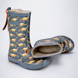 LSB Mr.Rex Rockwood, flexible Rubber Rain Gumboots for Toddlers & Kids