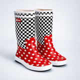 LSB Ms. Starry Presley, Flexible Rubber Rain Gumboots for Kids
