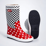 LSB Ms. Starry Presley, Flexible Rubber Rain Gumboots for Kids