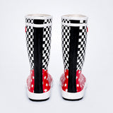 LSB Ms. Starry Presley, Flexible Rubber Rain Gumboots for Kids
