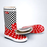 LSB Ms. Starry Presley, Flexible Rubber Rain Gumboots for Kids