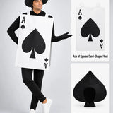 LSB Ace of Spades Adult Halloween Costume Fancy Dress Up