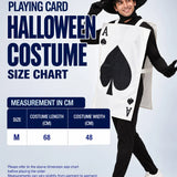 LSB Ace of Spades Adult Halloween Costume Fancy Dress Up
