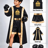 LSB Black & Gold Boxer, Kids Halloween Costume Fancy Dress Up