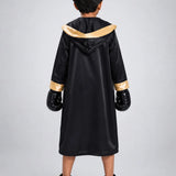 LSB Black & Gold Boxer, Kids Halloween Costume Fancy Dress Up