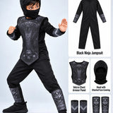 LSB Black Viper Ninja, Kids Halloween Costume Fancy Dress Up
