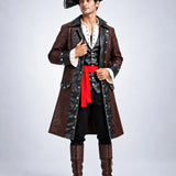 LSB Classic Carribean Pirate, Adult Halloween Costume Fancy Dress Up