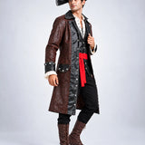 LSB Classic Carribean Pirate, Adult Halloween Costume Fancy Dress Up