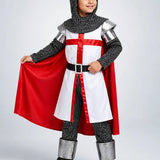 LSB Medieval Crusader Knight Boys, Kids Halloween Costume Fancy Dress Up