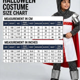 LSB Medieval Crusader Knight Boys, Kids Halloween Costume Fancy Dress Up
