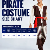 LSB High Seas Pirate Adult Halloween Costume Fancy Dress Up