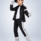LSB King of Pop, Kids Halloween Costume Fancy Dress Up