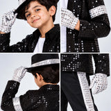 LSB King of Pop, Kids Halloween Costume Fancy Dress Up