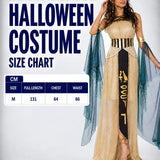 LSB Egyptian Pharaoh Queen Adult Halloween Costume Fancy Dress Up
