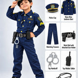 LSB Police Kids Halloween Costume Fancy Dress Up