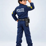 LSB Police Kids Halloween Costume Fancy Dress Up