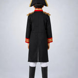 LSB Black & Red Pirate Captain, Kids Halloween Costume Fancy Dress Up