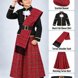 LSB Traditional Scottish Citizen, Kids Halloween Costume Fancy Dress Up