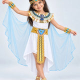 LSB White & Gold Nile Girl, Kids Halloween Costume Fancy Dress Up