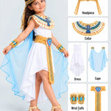 LSB White & Gold Nile Girl, Kids Halloween Costume Fancy Dress Up