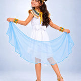 LSB White & Gold Nile Girl, Kids Halloween Costume Fancy Dress Up