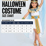 LSB White & Gold Nile Girl, Kids Halloween Costume Fancy Dress Up