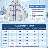 LSB Cream & Brown Bunny Mushroom Quilted Hooded Winter Jacket for Kids