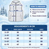 LSB Green Bunny-Themed Quilted Hooded Sleeveless Winter Jacket for Kids