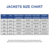 Grey & Olive Abstract Winter Jacket for Kids