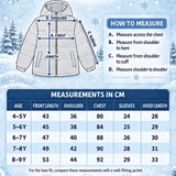 LSB Ivory Cat Glitter Quilted Hooded Winter Jacket with Mittens for Kids