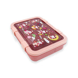 Little Surprise Box,5Sections Peach Fairy Lunch Box For Kids