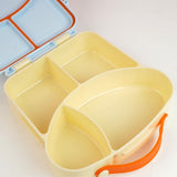 Little Surprise Box,Blue Bread slice Fun themed Kids Lunch Box/ Tiffin