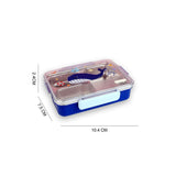 Little Surprise Box,Blue Whale Big Size Stainless Steel Kids Lunch Box
