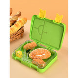 Little Surprise Box,Green Dinosaur Volacano Bento Lunch Box for Kids