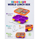 LSB Compact Dinosaur World Lunch Box