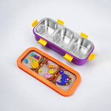 LSB Long Rectangle Dinosaur World Lunch Box