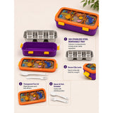 LSB Long Rectangle Dinosaur World Lunch Box