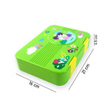 Little Surprise Box,Green Garden Fairy Bento Lunch Box for Kids