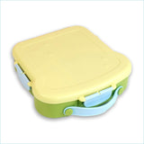 Little Surprise Box,Pastel Mint Bread slice Fun themed Kids Lunch Box/Tiffin Box