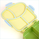 Little Surprise Box,Pastel Mint Bread slice Fun themed Kids Lunch Box/Tiffin Box