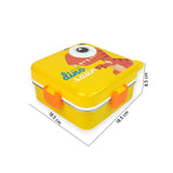 Little Surprise Box,Yellow One Eye Stainless Steel Lunch Box For Kids
