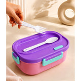 LSB Pink Flap Happy Bites Bento Lunch Box
