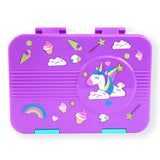 Little Surprise Box,Purple Unicorn Bento Lunch Box for Kids