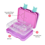 Little Surprise Box,Purple Unicorn Bento Lunch Box for Kids