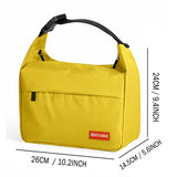 LSB Olive Adjustable Buckle Hook Style Insulated Lunch Bag for Kids & Adults