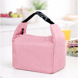 LSB Pink Adjustable Buckle Hook Style Insulated Lunch Bag for Kids & Adults