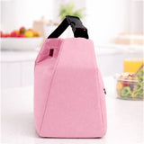 LSB Pink Adjustable Buckle Hook Style Insulated Lunch Bag for Kids & Adults