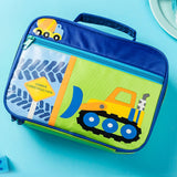 Little Surprise Box,Dumper Truck theme Single Compartment Lunch Bag for Kids